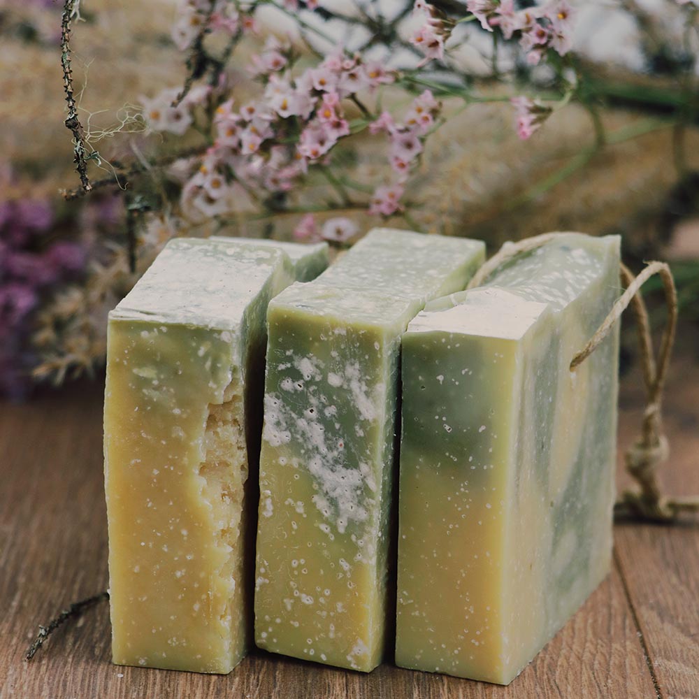 Raw Roots Greenie Genie Dreadlock Soap Bar 105 g